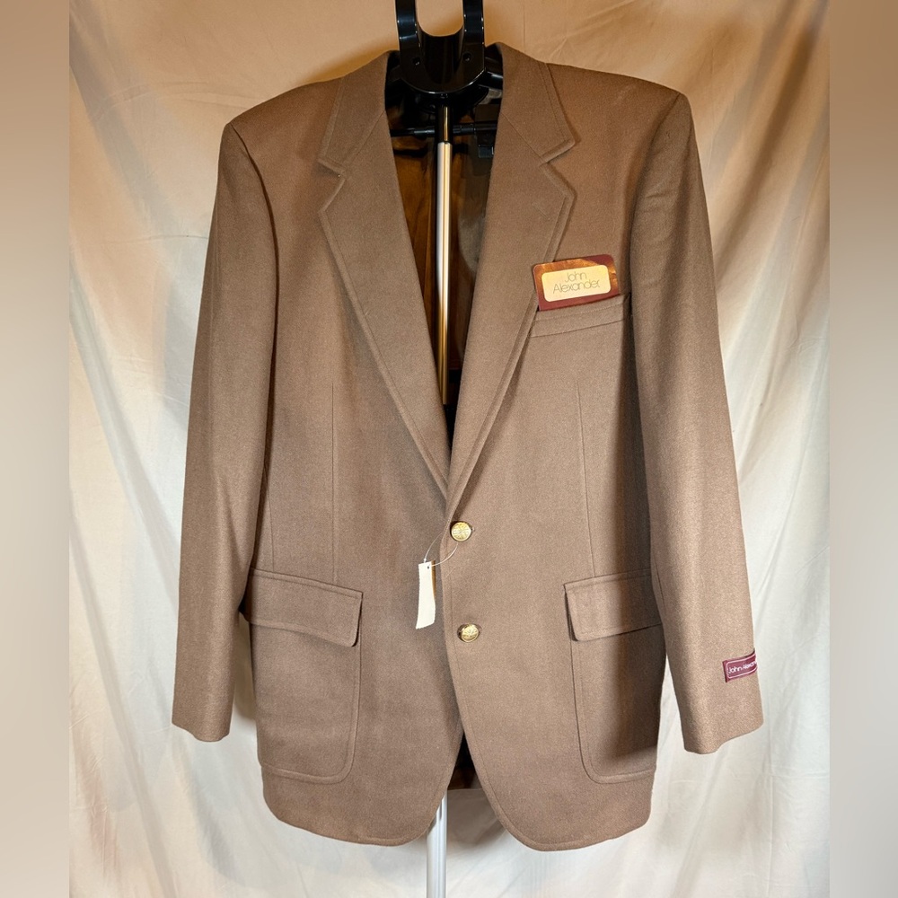 Vintage John Alexander 100% Wool Blazer NWT 🧥‎